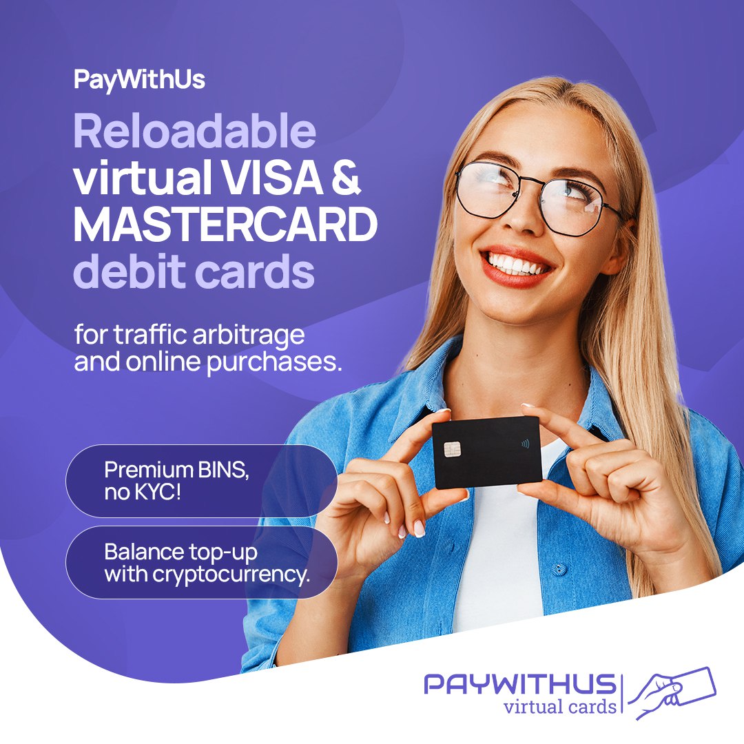 🛡 Why Choose a Virtual Card?

✅ Protect your main bank card from online risks
✅ Shop internationally with ease
✅ Stay private when using subscriptions or services
✅ Top up with crypto and pay in USD instantly
#virtualcard #creditcard 
landofcrypto.com/paywithus-virt…