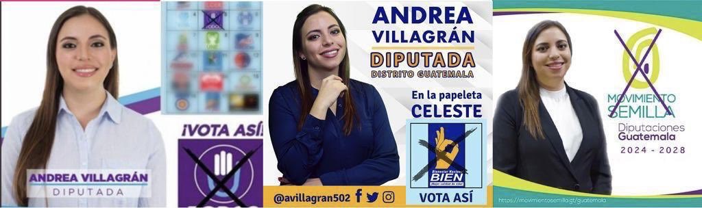 ES NORMAL CAMBIARSE DE PARTIDO CADA ELECCIÓN 
Consultada sobre el nuevo partido que se está construyendo la Diputada Andrea Villagrán comentó que ve viable cambiarse de partido con 4 años.  “Si antes me cambié para no perder los Q22mil al mes, ahora que son Q66mil menos” dijo