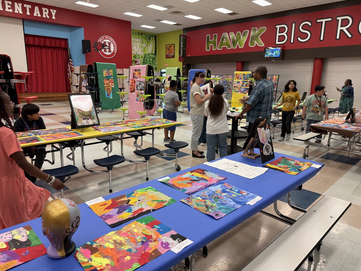 Kaileigh Newman (@newmankaileigh) on Twitter photo Tonight <a href="/Hill_AISD/">Hill Elementary School</a> art show!
Artists at Hill Elementary learn self expression, art skills, and how to curate their very own art show!!
Great job Mr. Perkins and artist!! Tonight <a href="/Hill_AISD/">Hill Elementary School</a> art show!
Artists at Hill Elementary learn self expression, art skills, and how to curate their very own art show!!
Great job Mr. Perkins and artist!!