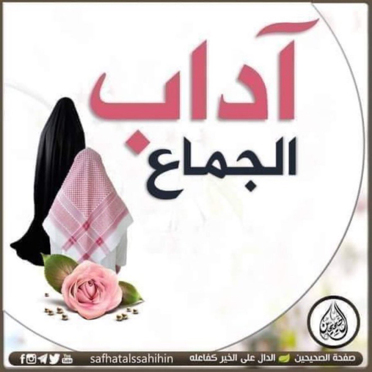 ادآب الجماع:
في رحاب السنة النبوية الشريفة 
¤¤¤¤¤¤¤¤¤¤¤¤¤¤¤¤¤¤¤¤

جاء في السنّة النبوية تبيان لذلك ، قال الإمام ابن القيم رحمه الله تعالى في كتابه زاد المعاد :
( وأما الجماع أو الباه ، فكان هديه فيه - صلى الله عليه و سلم - أكمل هدي ، يحفظ به الصحة ، وتتم به اللذة وسرور النفس ،