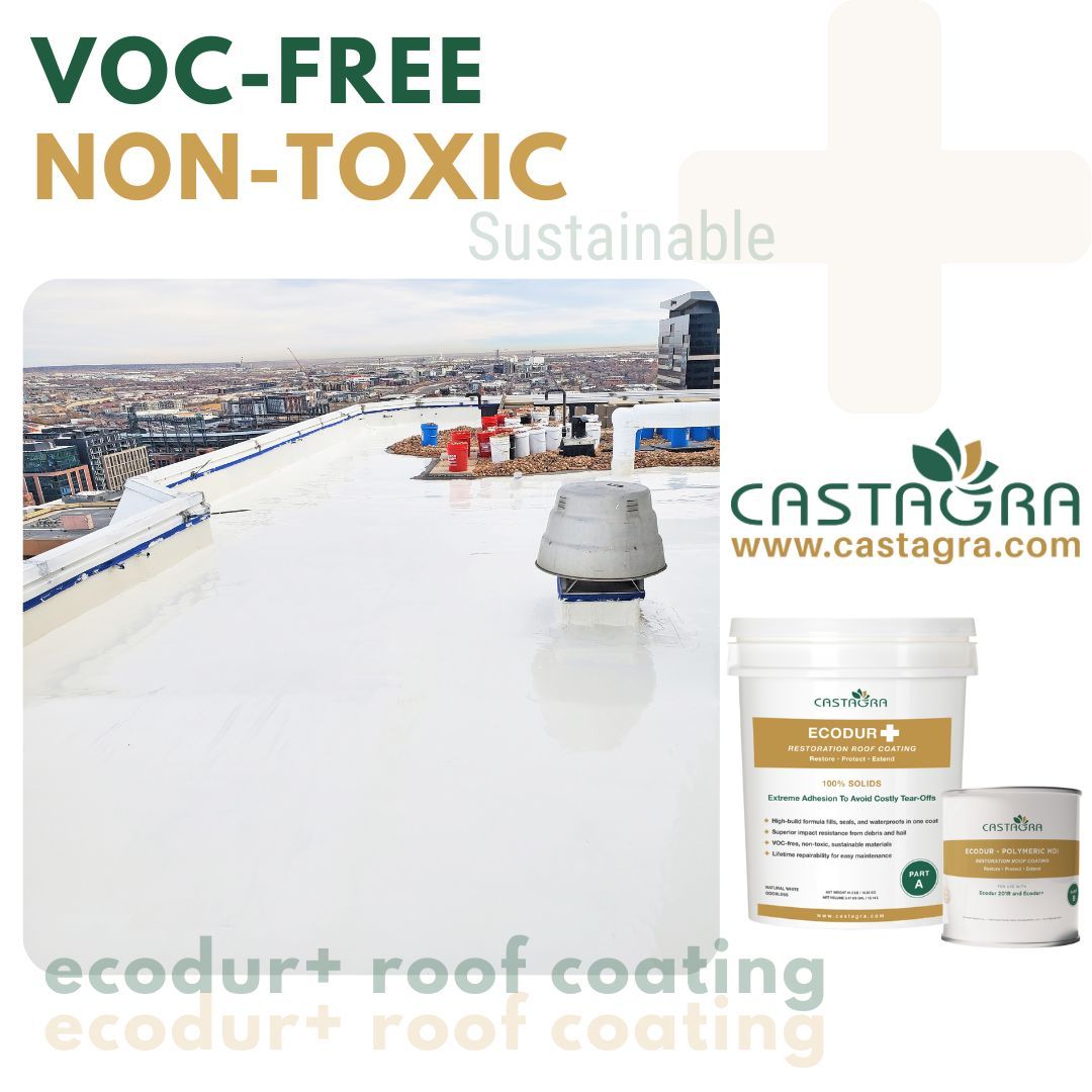 Looking to level up your roof coating game? Check out Ecodur+ from Castagra — the ultimate self-leveling, VOC-free solution for commercial roofs. 

✅ Self-leveling
✅ 100% solids
✅ VOC-free and odorless
✅ Sustainable

castagra.com 

#roofing #roofcoating #roofrepair