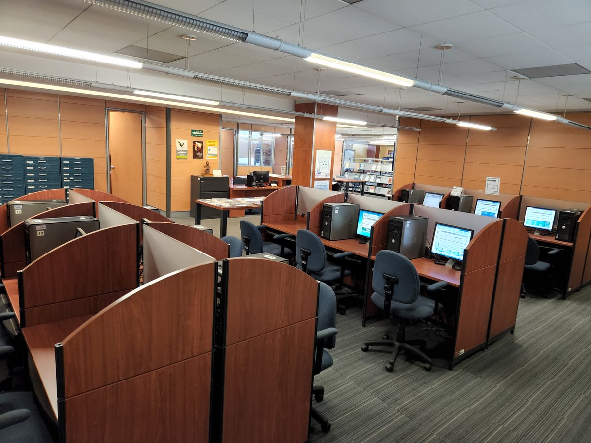 BibliotecaCIDE's tweet image. ¿Necesitas un lugar para estudiar, hacer tareas o revisar tu correo? 💻
En la Sala de Referencia tenemos computadoras disponibles para que las uses entre clase y clase o cuando lo necesites. ¡Te esperamos!