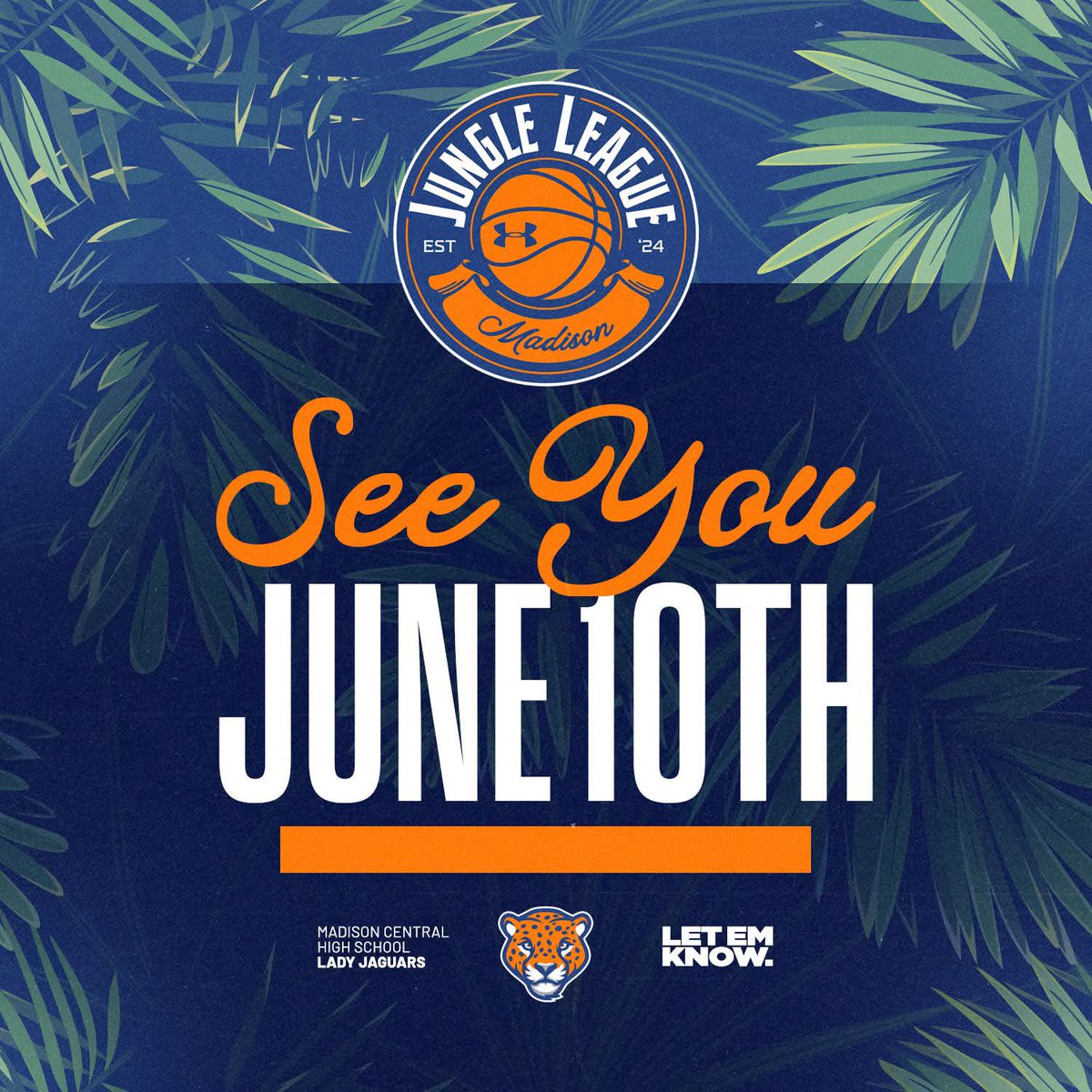 3 weeks away. #letemKNOW