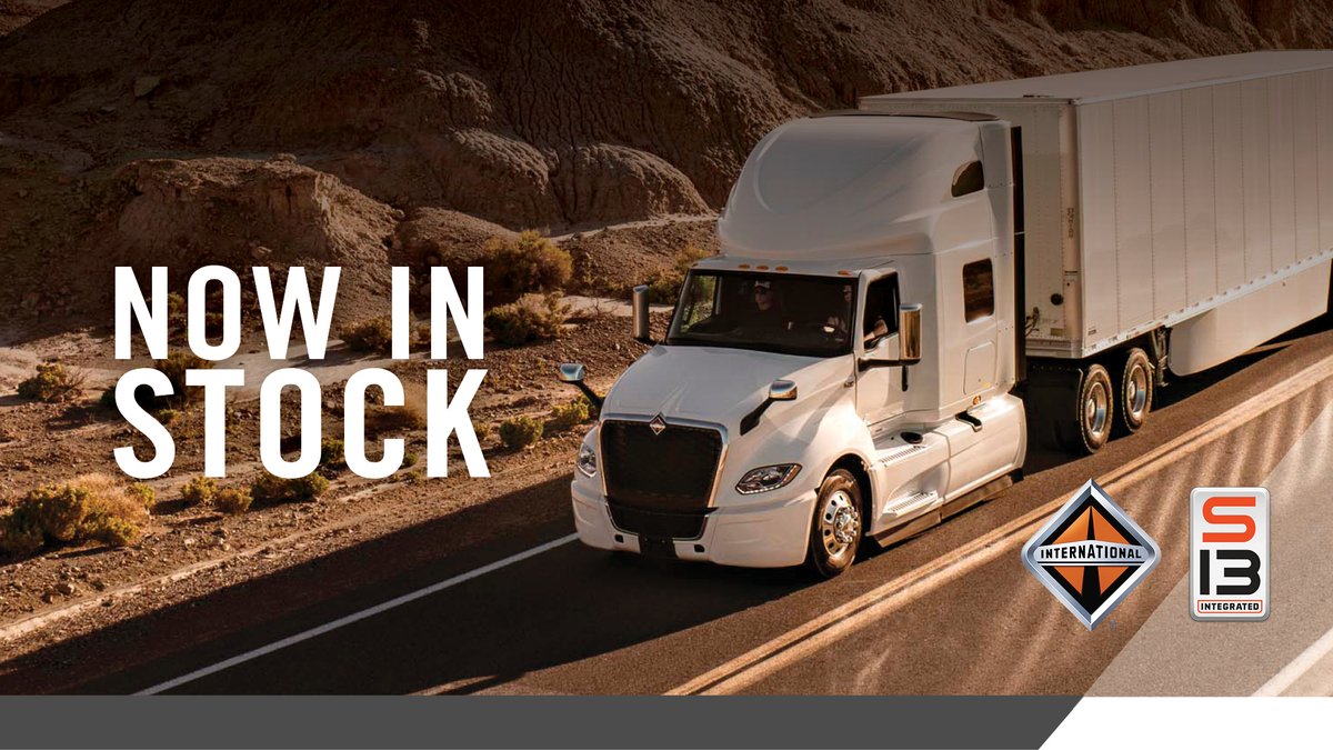 New International LT Series trucks are now in stock across our International dealership network. Available with the S13 Integrated Powertrain or Cummins X15, the LT Series is ready to help you go the distance.

Reserve yours today: rushtrkctr.com/43sFWfC #ExpectPremiumBrands