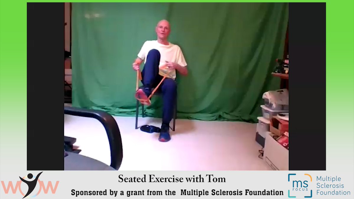 WorkOnWellOP's tweet photo. 💪 Tom’s Seated Exercise Class includes:
✅ Range of motion exercises
✅ Full-body resistance band training
✅ Wrist and hand exercises
all for FREE, thanks to the @MultipleSclerosisFoundation!
Join us at https://t.co/ccUY8fVFoJ and get moving with Tom! https://t.co/2kt7XMXHVD