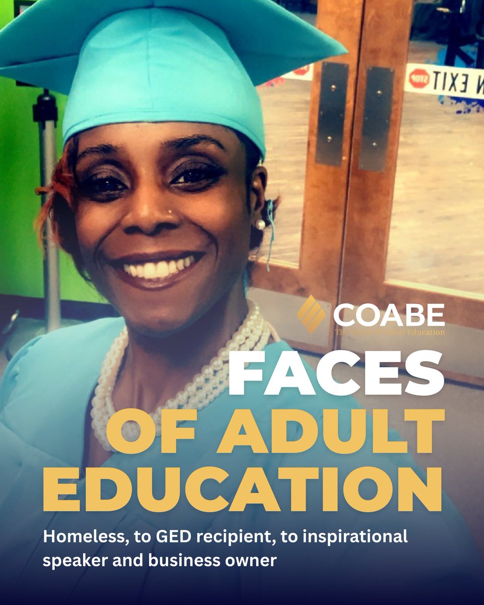 From homeless to business owner — this is the power of adult education. 💪📘

Support life-changing programs that uplift and empower.

#COABE #AdultEdu #AEAUT