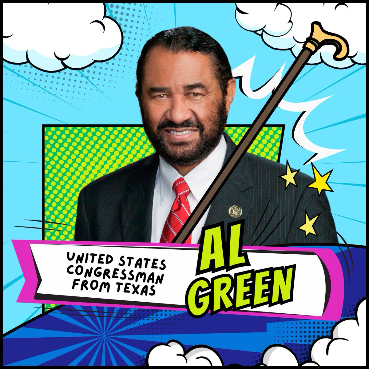 We are so excited to welcome Representative Al Green to Oklahoma for a special address at the Fight Back Luncheon, where a panel of talented organizers will give us a roadmap for how we can resist MAGA extremism.

Get your tickets today! -> goodchange.app/donate/okdem-n7