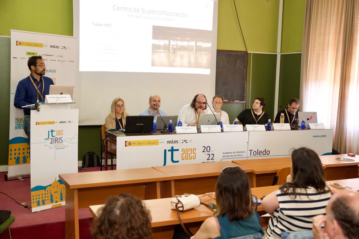 LaRedIRIS's tweet photo. ¿No has podido asistir a la segunda sesión de nuestras Jornadas Técnicas RedIRIS 2025? 

¡Te dejamos todo lo que ha pasado aquí! RedIRIS - Portal Multimedia

#rediris-jt2025 https://t.co/smhvQKtzAR