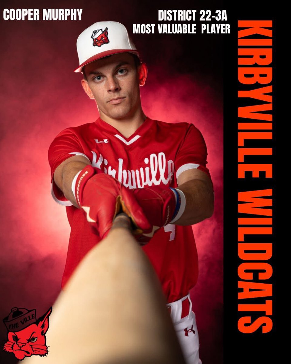 Cooper Murphy (@coopermurphy00) on Twitter photo Year 2ππ½
Blessed to be announced the District 22-3A MVP!!
<a href="/TheVillebsb/">Kiribyville Baseball</a> <a href="/thevilleath/">Kirbyville Athletics</a> <a href="/Jdziedzic12/">Jonathan Dziedzic</a> <a href="/Coach_Tb2/">Tyler Bates</a> <a href="/SETXsports05/">SETX Sports</a> <a href="/coach_hubbard3/">Seth Hubbard</a> <a href="/AshlyElamSports/">Ashly Elam</a> Year 2ππ½
Blessed to be announced the District 22-3A MVP!!
<a href="/TheVillebsb/">Kiribyville Baseball</a> <a href="/thevilleath/">Kirbyville Athletics</a> <a href="/Jdziedzic12/">Jonathan Dziedzic</a> <a href="/Coach_Tb2/">Tyler Bates</a> <a href="/SETXsports05/">SETX Sports</a> <a href="/coach_hubbard3/">Seth Hubbard</a> <a href="/AshlyElamSports/">Ashly Elam</a>