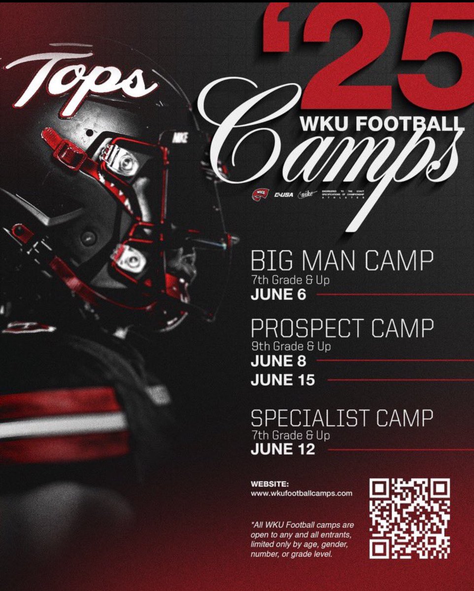 Gianni Allen QB 2026 Smyrna HS (TN) (@gianni_allen_1) on Twitter photo Thank you <a href="/WKUFootball/">WKU Football</a> for the camp invite! Can’t wait to get up to campus and compete! <a href="/smyrnafootball/">Smyrna High Football</a> Thank you <a href="/WKUFootball/">WKU Football</a> for the camp invite! Can’t wait to get up to campus and compete! <a href="/smyrnafootball/">Smyrna High Football</a>