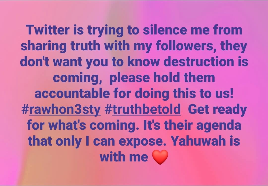 DSTARR1982's tweet photo. Once they silence me, the attacking begins because this is called the famine of truth your own nation brings upon you for rejecting Yahuwah alone and serving your nations idol. Amos 8. #rawhon3sty #truthbetold As I said, I can only warn the stiffnecked generation of their lack of knowledge so they don't perish
Follow me for more expiations to help you with understanding your own identity and salvation and please consider supporting Yahuwah's 1 voice Remnant Priesthood of the FATHERLESS, WIDOW AND ORPHANS he alone is raising up this hour to bring you back to his truth so you do not perish for your lack of knowledge. Who can put a price on that? KNOWLEDGE IS POWER👊⏰🔥🤓 They just silenced me😬🔥⏰