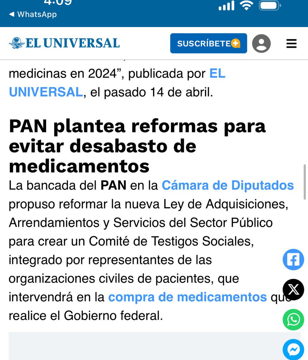 ectorjaime's tweet photo. Organizaciones de pacientes con cáncer, como @amlccorg y @MxSinCancer, firmaron un desplegado denunciado la falta de medicamentos

Por estas denuncias, proponemos crear un Comité de Testigos Sociales, integrado por pacientes, para supervisar las compras del sector salud👇

El Grupo Parlamentario del PAN propone cambios a la nueva Ley de Adquisiciones, Arrendamientos y Servicios del Sector Público:

✅Todo procedimiento de contratación deberá ser supervisado por un Comité de Testigos Sociales para el abasto de medicamentos e insumos para la salud.
✅El Comité estará integrado por representantes de las organizaciones civiles de pacientes.
✅Podrán acceder a la información de los contratos e iniciar procesos de investigación ante la Auditoría Superior de la Federación o el Órgano Interno de Control.