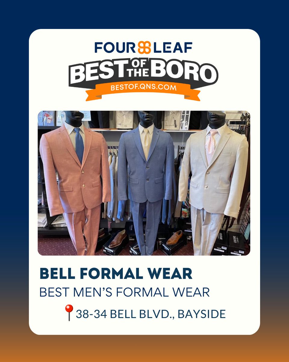 Read about some of the FourLeaf Best of the Boro 2025 Best Wedding Resources in Queens! 🏆

tinyurl.com/4c4xfs3z

Take a look at the top Queens winners!!
bestof.qns.com/winners

Brought to you by <a href="/fourleaffcu/">FourLeaf Federal Credit Union</a>