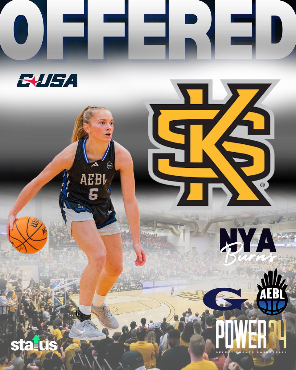 Nya Burns (@nyaburns10) on Twitter photo Thankful to receive an offer from Kennesaw State!!!!!๐<a href="/KSUOwlsWBB/">Kennesaw State WBB</a> #allglorytoGod
<a href="/CoachKNMac/">Keisha McClinic</a> <a href="/CoachOBlue/">Octavia Blue</a> Thankful to receive an offer from Kennesaw State!!!!!๐<a href="/KSUOwlsWBB/">Kennesaw State WBB</a> #allglorytoGod
<a href="/CoachKNMac/">Keisha McClinic</a> <a href="/CoachOBlue/">Octavia Blue</a>
