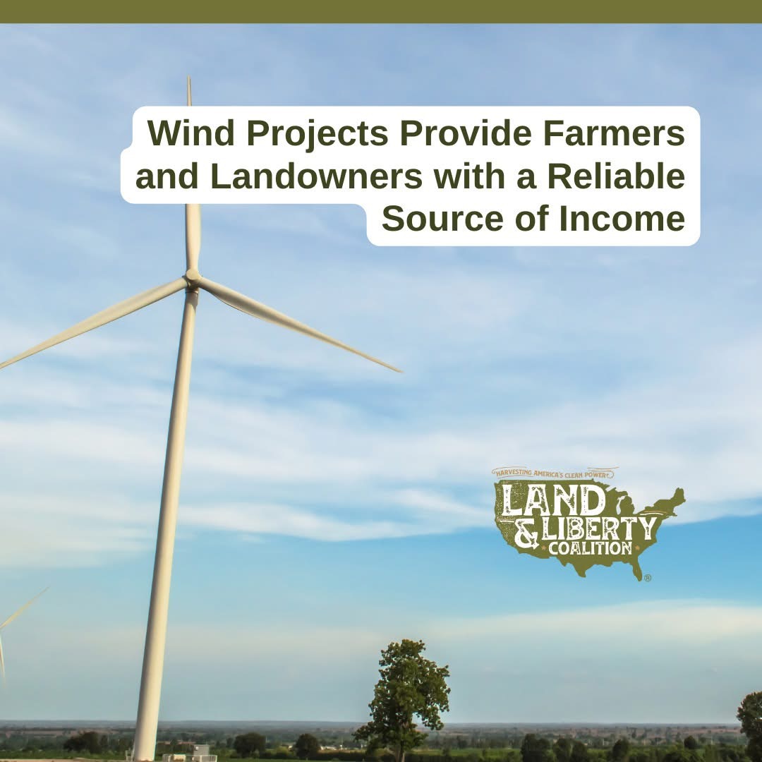 LLCoalition's tweet image. Driving rural prosperity, wind projects offer landowners a consistent revenue stream through leasing agreements for turbine installation and operation. Embrace renewable energy for a reliable source of income and a sustainable tomorrow.