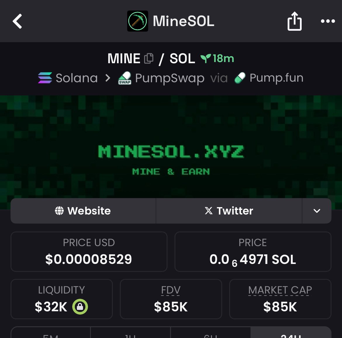 $MINE too 500k+ tonight.

Tek unreal.

CA: jpU5EN3AdaRSYn8HkhuhGrrAkJXp1ihfYUFXCjvpump

$sol #phantom