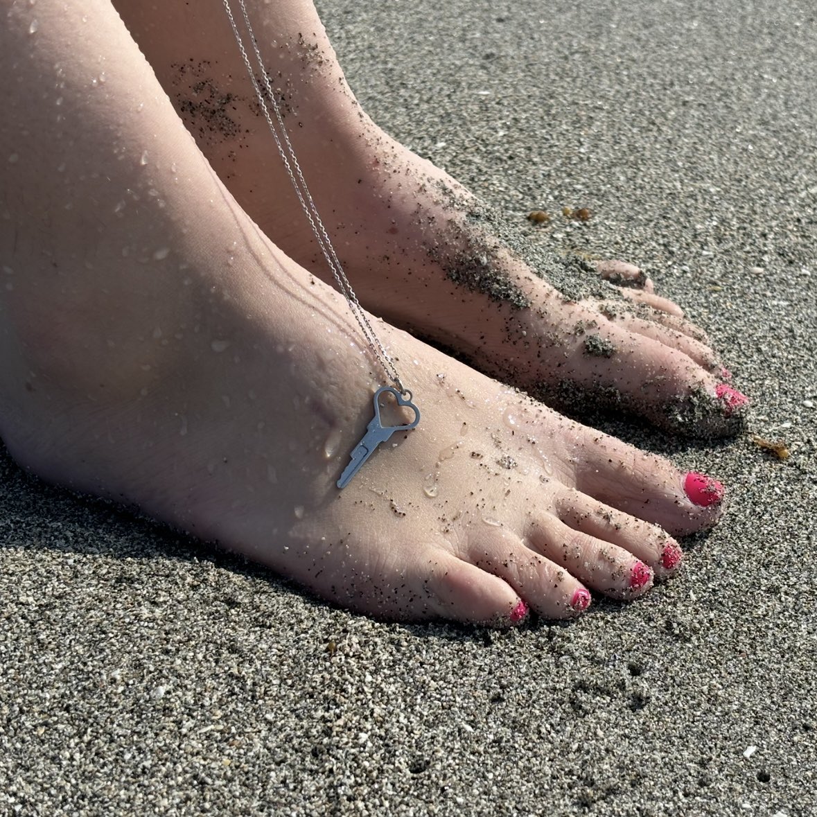 Caught you staring at my toes again. Don’t worry, I painted them pink just for you. Now be a good one and tell me how much you adore them.