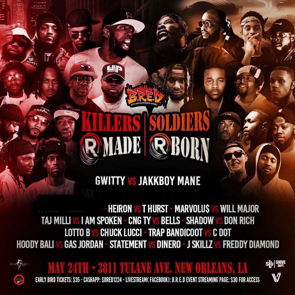 TALKSWITHJAE0's tweet photo. 1 hr away from me and @ForeCassMedia doing #BRED #KRMSRB predictions so tune in
#DONTDIE
#MAKEMEABELIEVER
#LIVE2TELLTHESTORY https://t.co/iCJIXeQufF