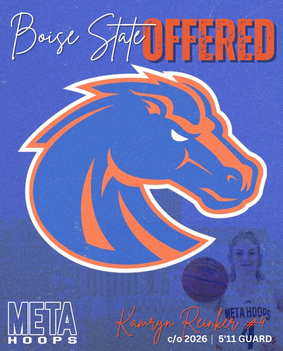 KamReinker's tweet image. Blessed to receive an offer from @BroncoSportsWBB to continue my academic and athletic journey! Thank you Coach P and the entire coaching staff for believing in me!