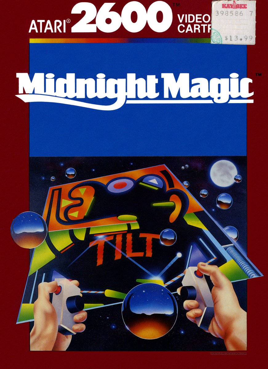 matthewhenzel's tweet image. Cleaned Atari VCS (2600) - Midnight Magic box... before &amp;amp; after. #VideoPinball #VGOScans 

For best results, open both and tab back &amp;amp; forth. videogameobsession.com/videogame/atar…

videogameobsession.com/videogame/atar…