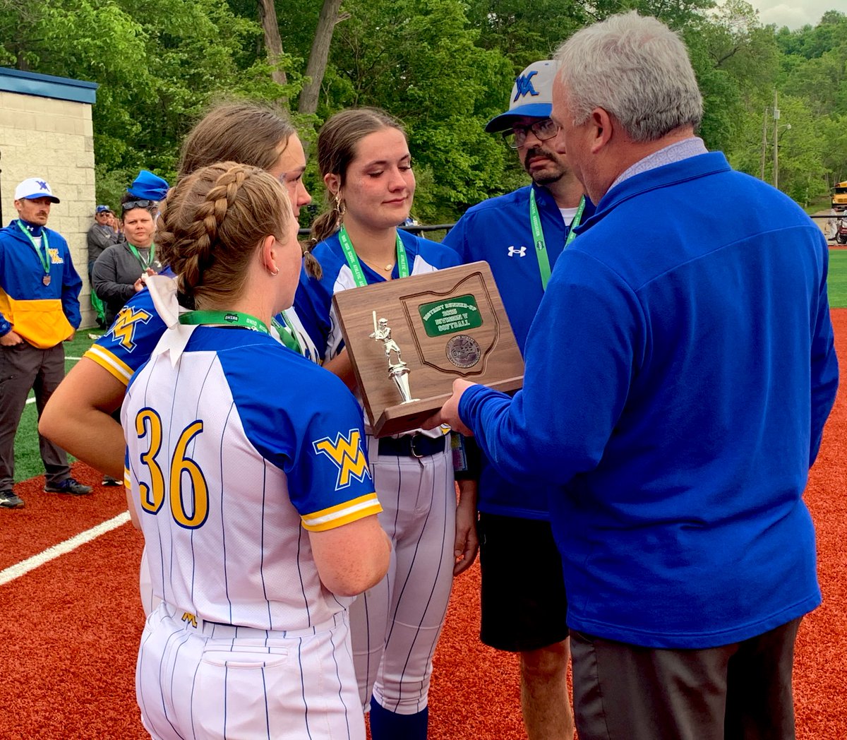 Storied Rivals® (@storiedrivals) on Twitter photo <a href="/WestMSports/">Tornado Athletics</a> <a href="/EastDistrictAB/">East District (EDAB)</a> <a href="/TVTrojansSB/">Tusky Valley Softball</a> <a href="/lydiahhuey/">lydiah</a> 🥎D5 East District Final
FINAL
🌪️#3 West Muskingum 5
⚫️ #1 Tusky Valley 6
Unfortunately, the Tornadoes tournament run has come to an end as the Trojans made a comeback in the bottom of the 7th inning to win on a walkoff double.
<a href="/WestMSports/">Tornado Athletics</a> <a href="/EastDistrictAB/">East District (EDAB)</a> <a href="/TVTrojansSB/">Tusky Valley Softball</a> <a href="/WestMSports/">Tornado Athletics</a> <a href="/EastDistrictAB/">East District (EDAB)</a> <a href="/TVTrojansSB/">Tusky Valley Softball</a> <a href="/lydiahhuey/">lydiah</a> 🥎D5 East District Final
FINAL
🌪️#3 West Muskingum 5
⚫️ #1 Tusky Valley 6
Unfortunately, the Tornadoes tournament run has come to an end as the Trojans made a comeback in the bottom of the 7th inning to win on a walkoff double.
<a href="/WestMSports/">Tornado Athletics</a> <a href="/EastDistrictAB/">East District (EDAB)</a> <a href="/TVTrojansSB/">Tusky Valley Softball</a>