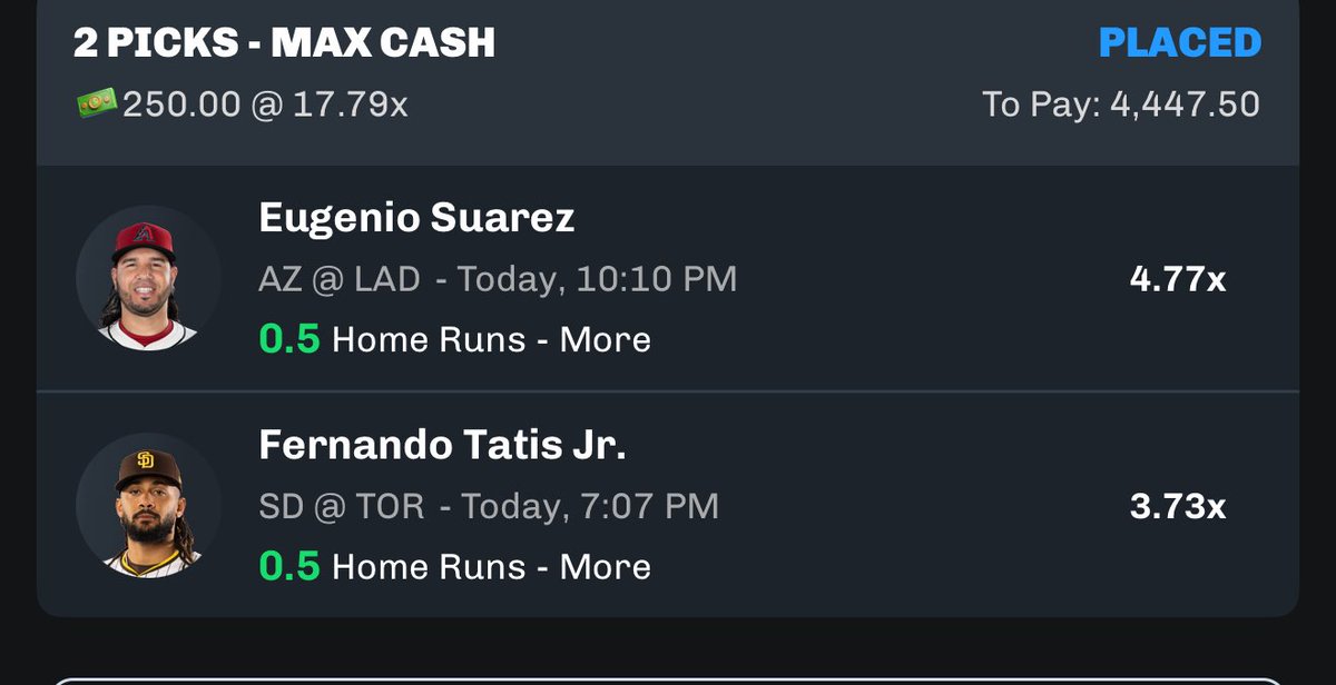 BLESSING $100 TO SOMEONE WHO LIKES IF THIS HITS❤️

Chalkboard Lotto Slip of the Day 💎⬇️

Use code “NLB” for a 100% deposit match up to $100 on CHALKBOARD.⬇️

streaks.chalkboard.io/cUPZ/dnv5fj2s

SIGN UP WITH OUR CODE AND WE WILL SEND U $$$, JUST DM US!🔥