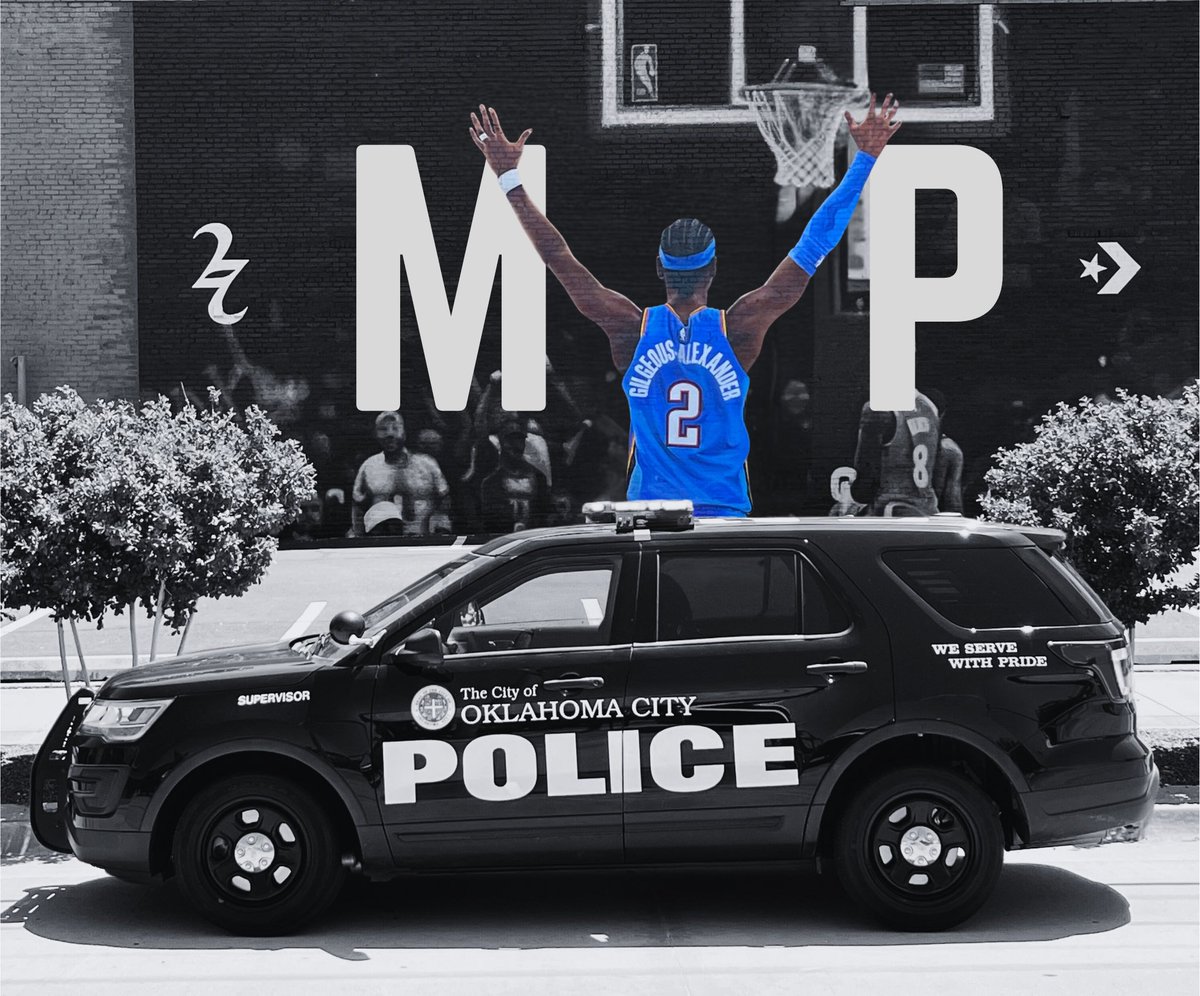 SGA = MVP! 

Congratulations to the league’s most valuable player! OKC is MVP City.