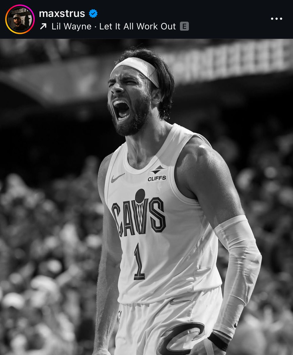 TheCavsJack's tweet image. “Cleveland - thank you for a great year.
We owe you so much more. We will be back🤝”
- #Cavs Max Strus