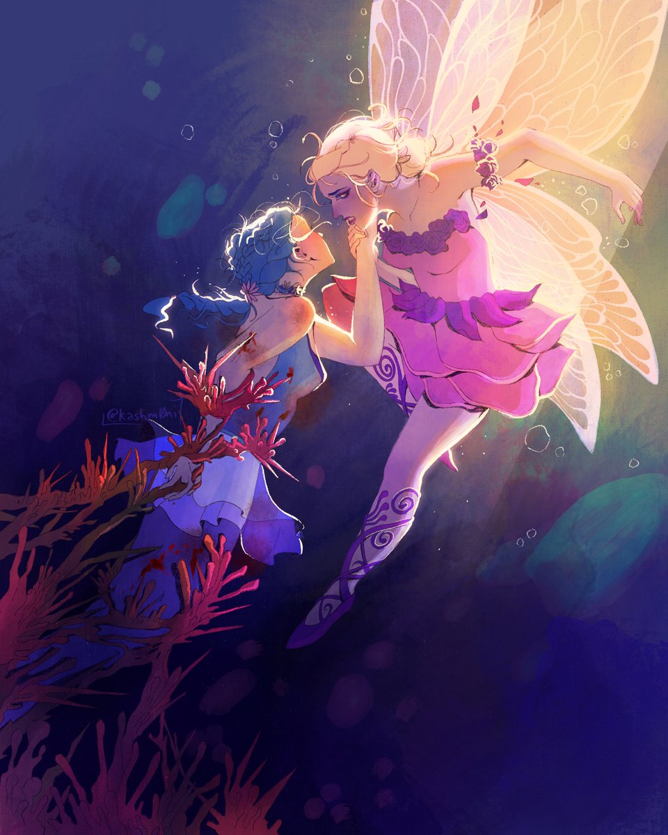 barbie mermaidia in its true lesbian form #barbiefanart #fairies #mermay2025