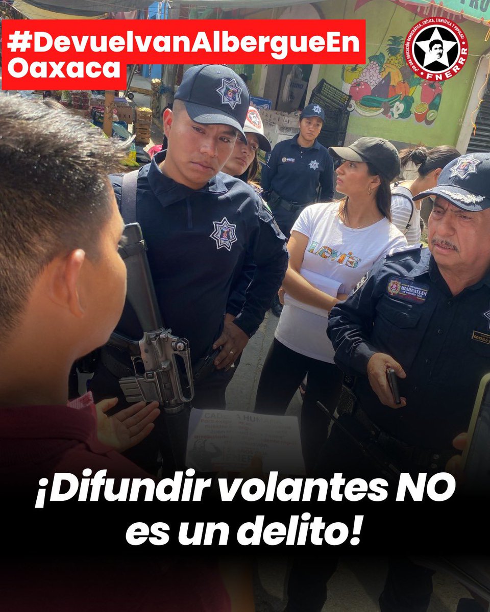 #DevuelvanAlbergueEnOaxaca
 La casa del estudiante fue fruto de la lucha organizada de padres de familia, estudiantes y campesinos de Miahuatlán, Oaxaca.
🛑 Morena ha pisoteado la dignidad de estudiantes y pobladores. ¡No nos quedaremos callados!