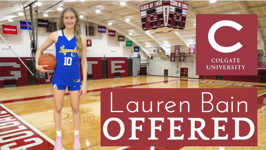 Lauren Bain 6'3 #10 2026 (@lauren_bain19) on Twitter photo Thank you <a href="/CoachShanBush/">Shannon Bush</a> for the opportunity to continue my academic & athletic career at Colgate University! Thank you to my teammates & coaches for this opportunity! <a href="/ColgateWBB/">Colgate Women’s Basketball</a> <a href="/Legends_Bball/">Legends U Basketball</a> <a href="/DrewFladung/">Drew Fladung</a> <a href="/BryceMcKey/">Bryce McKey</a> Thank you <a href="/CoachShanBush/">Shannon Bush</a> for the opportunity to continue my academic & athletic career at Colgate University! Thank you to my teammates & coaches for this opportunity! <a href="/ColgateWBB/">Colgate Women’s Basketball</a> <a href="/Legends_Bball/">Legends U Basketball</a> <a href="/DrewFladung/">Drew Fladung</a> <a href="/BryceMcKey/">Bryce McKey</a>