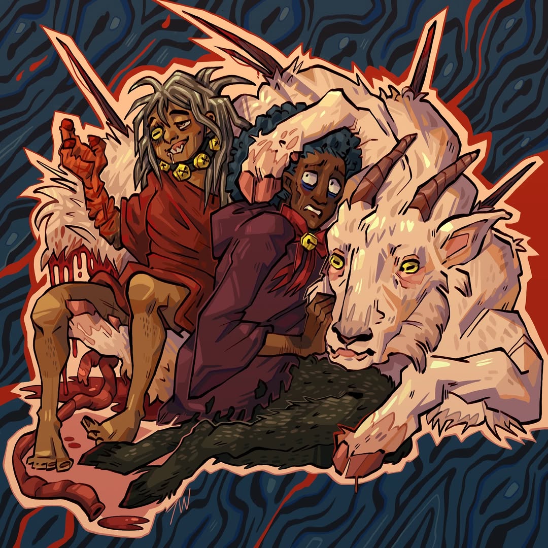 What once lurked in linework now roars in color. I bled story into every shade#ConceptArt..
#SurrealFantasy #FromSketchToLife
#ColorAndChaos #MythicalCreatures