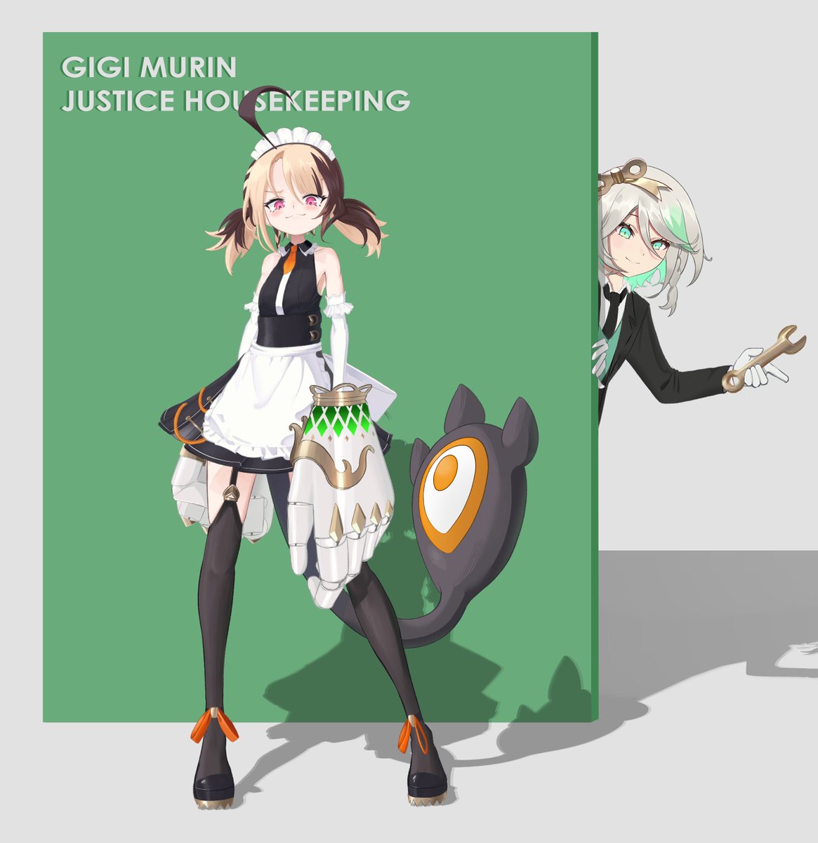 Automaton Fists for Battle Maid Gigi

#rkggk #immergination #autofister