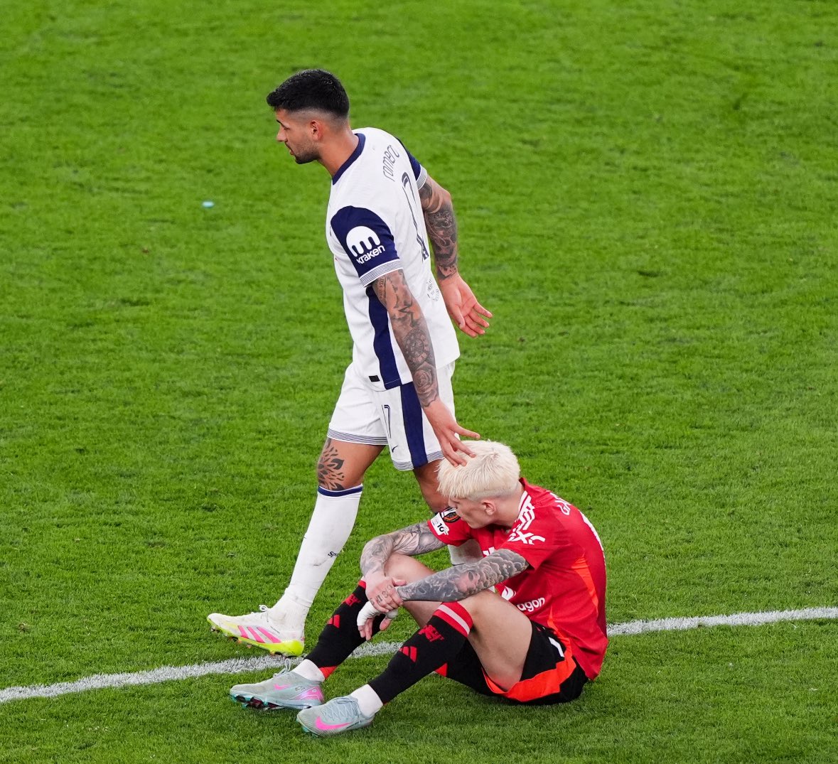 🏅🇦🇷 Alejandro Garnacho: “Cuti Romero is the best centre back in the world”, told ESPN.