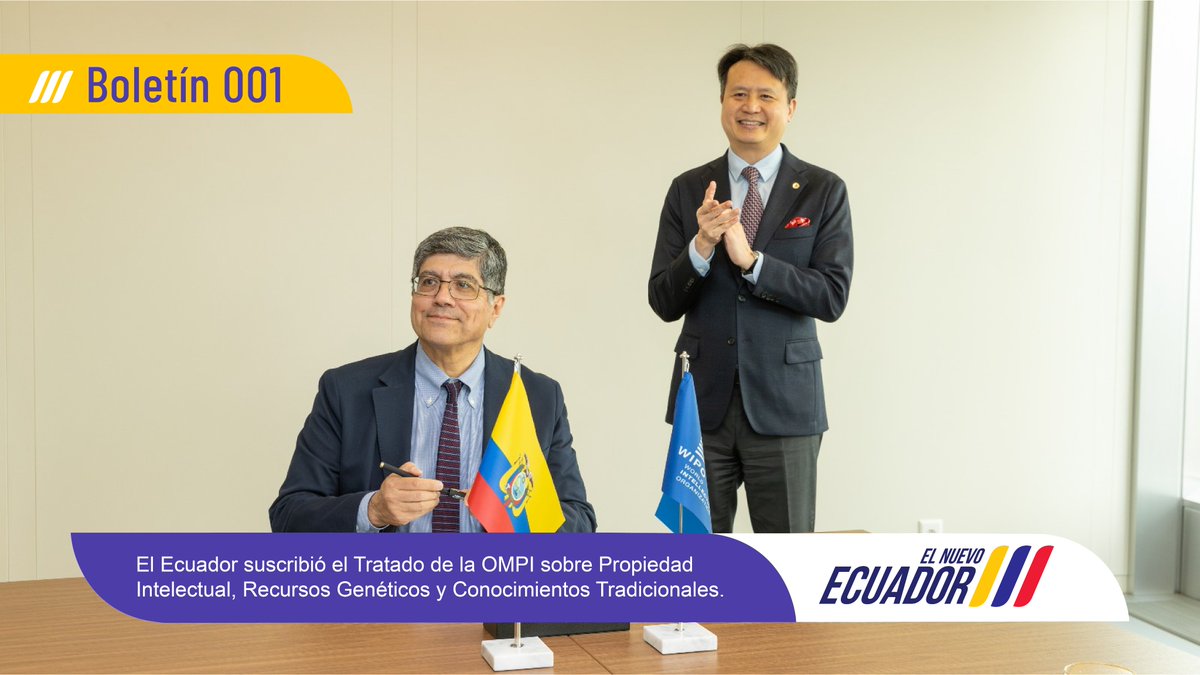 Servicio Nacional de Derechos Intelectuales 🇪🇨 tweet media