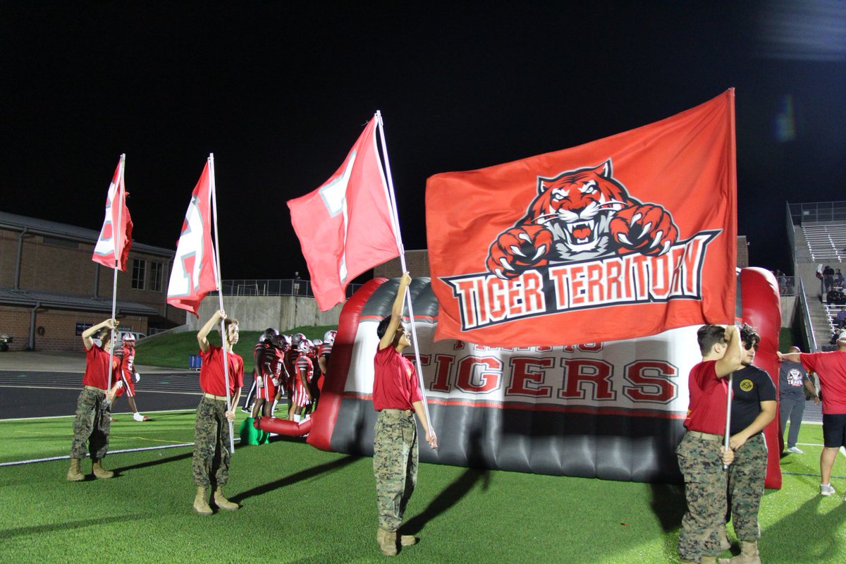 Our JROTC has had the honor of performing at our Travis football games. Thank you to all the cadets that represent Travis MCJROTC!