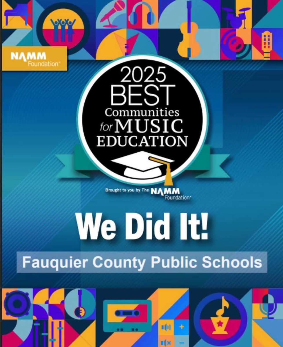 πΈπ¦ππ¦π£π ππππππ ππππ π π (@amswildcats) on Twitter photo Congratulations to Mrs. Mergen, Mrs. Price, and Mr. West! Auburn and Fauquier County have some of the best teaching our students!
<a href="/FCPS1News/">Fauquier Schools VA - NEWS</a> <a href="/FCPS1Music/">FCPS1 Music</a> <a href="/mattyonkey/">Matt Yonkey</a> <a href="/kholcomb13/">Kimberly Holcomb</a>
#YouAreAmazing #ThisIsFCPS1 Congratulations to Mrs. Mergen, Mrs. Price, and Mr. West! Auburn and Fauquier County have some of the best teaching our students!
<a href="/FCPS1News/">Fauquier Schools VA - NEWS</a> <a href="/FCPS1Music/">FCPS1 Music</a> <a href="/mattyonkey/">Matt Yonkey</a> <a href="/kholcomb13/">Kimberly Holcomb</a>
#YouAreAmazing #ThisIsFCPS1