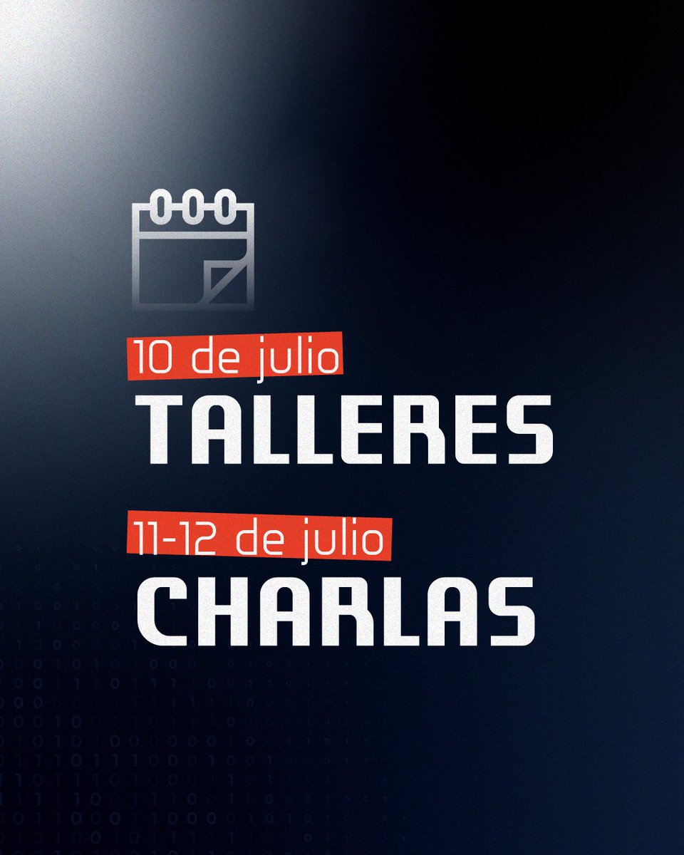 📍¡Ya tenemos fechas!

👨🏻‍💻 10 de julio:
Arrancamos con los talleres de la Unknown Security Conference.
🎟️ Cupos limitados

🗣️ 11 y 12 de julio:
Dos días de charlas, paneles y debates.

¿Te lo vas a perder?
#ciberseguridad #UnknownSecurityConference #unknown #lima #cybersecurity