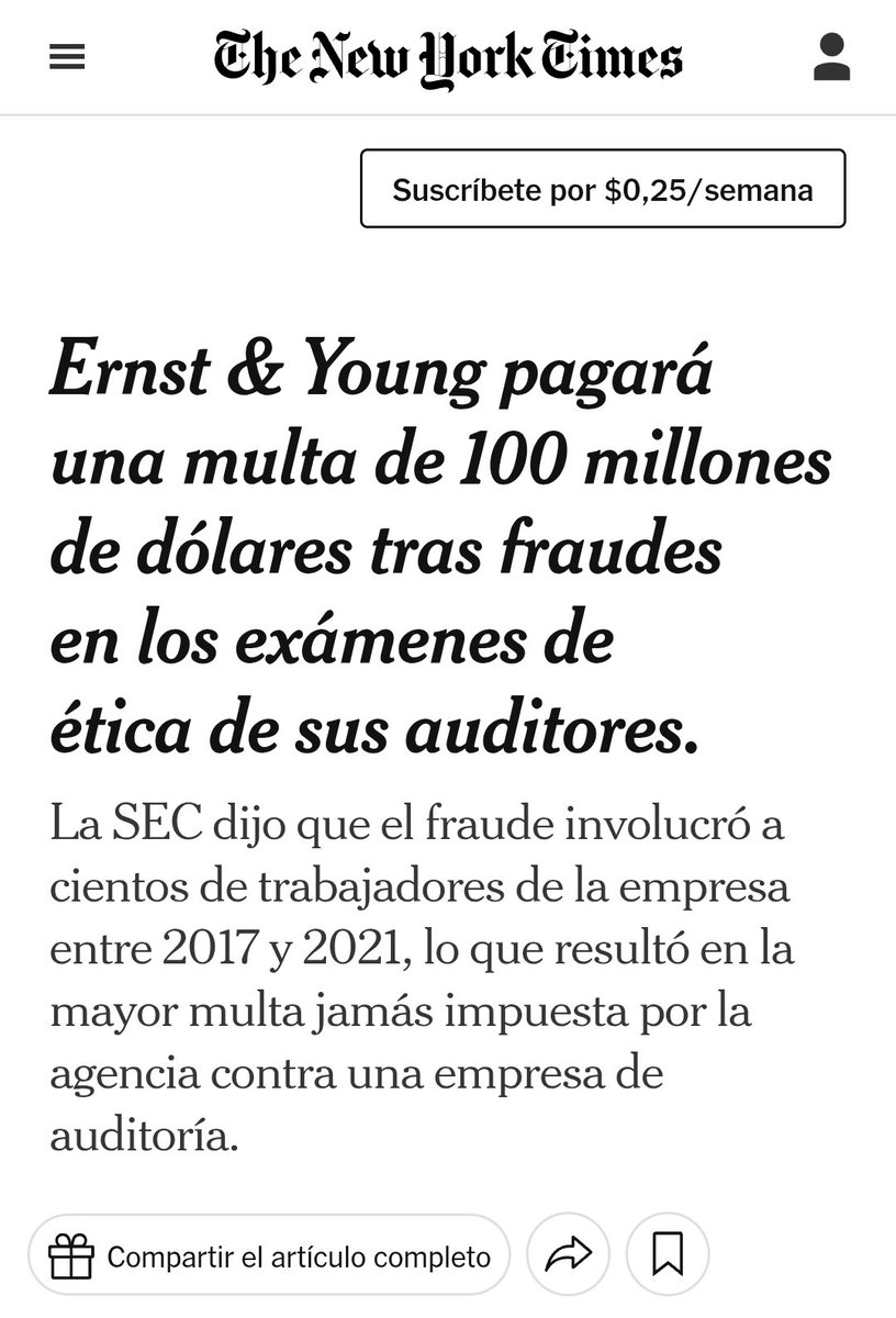 fantasmasuarez's tweet photo. La @FMF utilizó AUDITORIAS tramposas vía "certificaciónes" amañadas.
Ernst &amp; Younf fue su cómplice muchos años. Hacia auditorias "amañadas" donde aprobaba o rechazaba certificaciones o auditorias a petición del "cliente" . Fue mulada y ya no puede operar en muchos países.
 👇 https://t.co/F9vvR0hz2V
