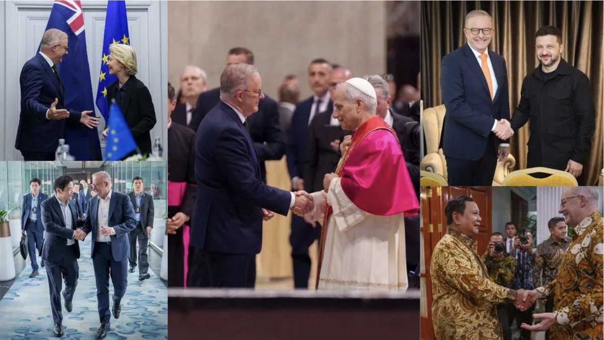 The Australia Today (@theaustoday) on Twitter photo #Albanese wraps up tour with historic #Vatican visit and renewed #regional ties
Read Here: theaustraliatoday.com.au/albanese-wraps…
<a href="/DrAmitSarwal/">Dr Amit Sarwal 🇮🇳 🇦🇺</a> <a href="/ShailendraBSing/">Dr Shailendra B Singh</a> <a href="/Pallavi_Aus/">Pallavi Jain</a> <a href="/AlboMP/">Anthony Albanese</a> <a href="/SenatorWong/">Senator Penny Wong</a> <a href="/dfat/">Department of Foreign Affairs and Trade 🇦🇺</a> <a href="/JitarthJai/">jitarth jai bharadwaj vs जितार्थ जय भारद्वाज</a> #Albanese wraps up tour with historic #Vatican visit and renewed #regional ties
Read Here: theaustraliatoday.com.au/albanese-wraps…
<a href="/DrAmitSarwal/">Dr Amit Sarwal 🇮🇳 🇦🇺</a> <a href="/ShailendraBSing/">Dr Shailendra B Singh</a> <a href="/Pallavi_Aus/">Pallavi Jain</a> <a href="/AlboMP/">Anthony Albanese</a> <a href="/SenatorWong/">Senator Penny Wong</a> <a href="/dfat/">Department of Foreign Affairs and Trade 🇦🇺</a> <a href="/JitarthJai/">jitarth jai bharadwaj vs जितार्थ जय भारद्वाज</a>