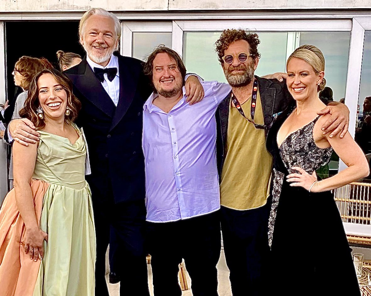 I find it incredibly surreal that a little over a year ago I was visiting Julian Assange in a supermax prison in London. We didn’t know if he would ever be free. But today we enjoyed the sun and ocean breeze together, and he has a better sun tan than me! Life is beautiful.