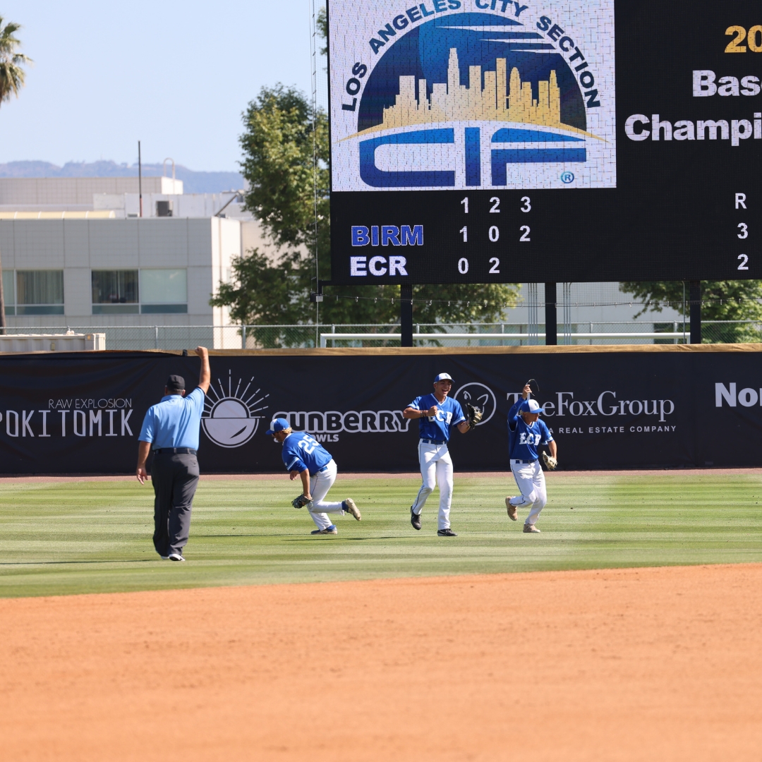 See you at Dodger Stadium ⚾️💙

Congratulations to our Boys Baseball team on a thrilling 4-3 semi-final victory over rival Birmingham! An electric walk-off run sealed the deal and sent us to the championship game at Dodger Stadium! 💥

Game Details (more details to come):
🗓️