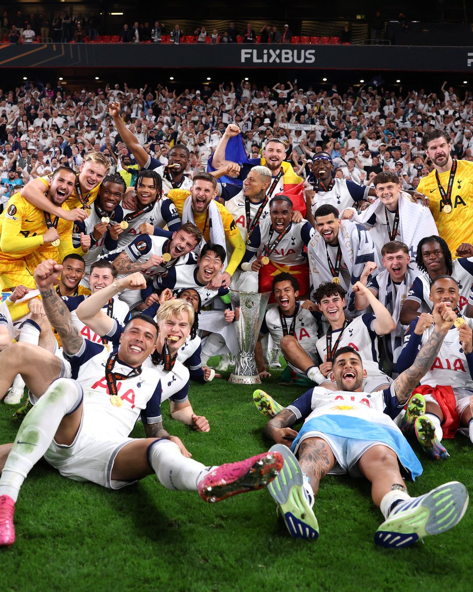 ChrisCowlin's tweet image. EUROPA LEAGUE CHAMPIONS 2025 🏆
#COYS #THFC