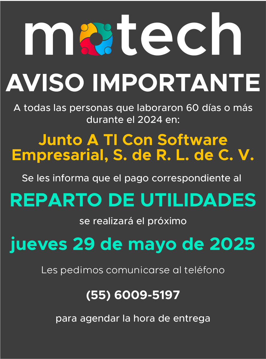 motech_mx's tweet photo. ⚠️A todos nuestros ex colaboradores: https://t.co/6Ua6WNaPpT