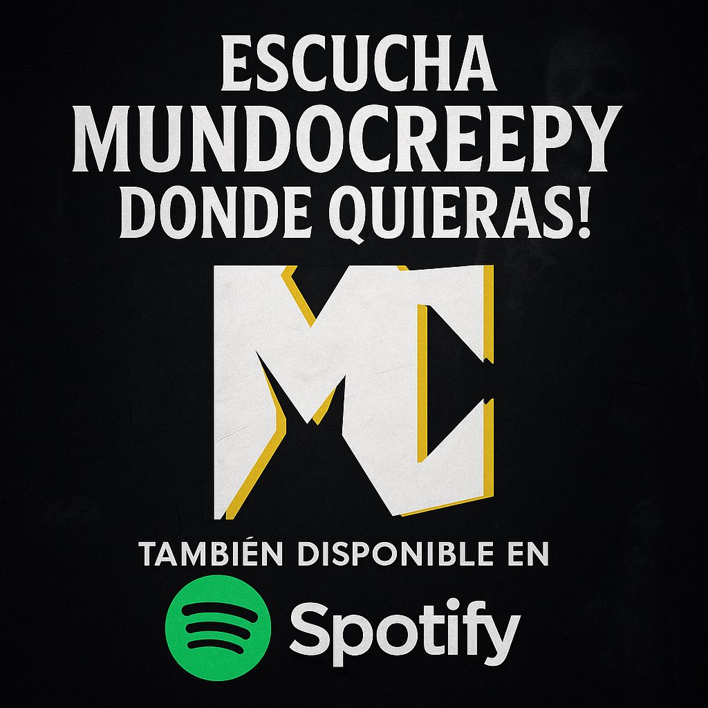 Ahora puedes escuchar MundoCreepy donde quieras. 💀

Relatos oscuros y casos inquietantes, ya disponibles en Spotify:
open.spotify.com/show/4pjQjfR0h…