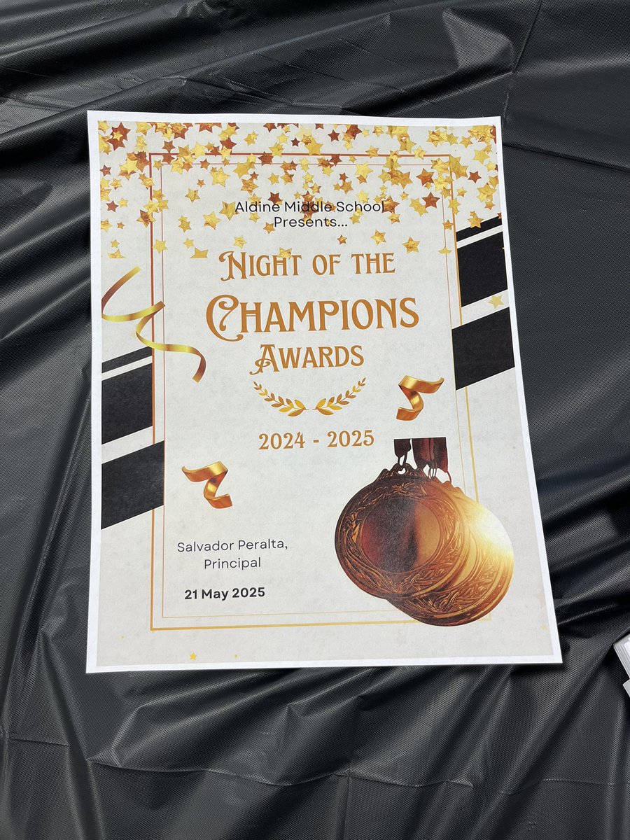 ALewis_AMS's tweet photo. @AldineMS_AISD 2024-25 Night of the Champions Awards Ceremony was simply amazing the evening. Our families and community really showed up for our scholars. #AMS_FLEX @DrCrystalWatson @SPeralta_AMS https://t.co/cSof7xJgYL
