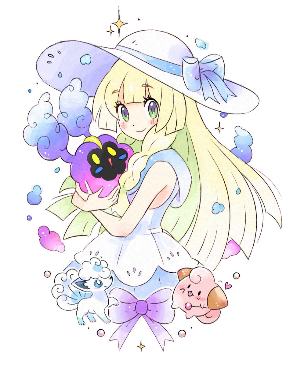 Lillie from Pokémon Sun and Moon 🩷
