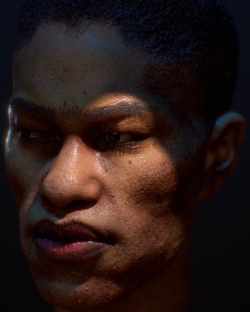 RohitBhui's tweet image. Portrait study on Nomad sculpt iPad 

#ipad #ipadart #nomadsculpt #afro #portrait #3dart