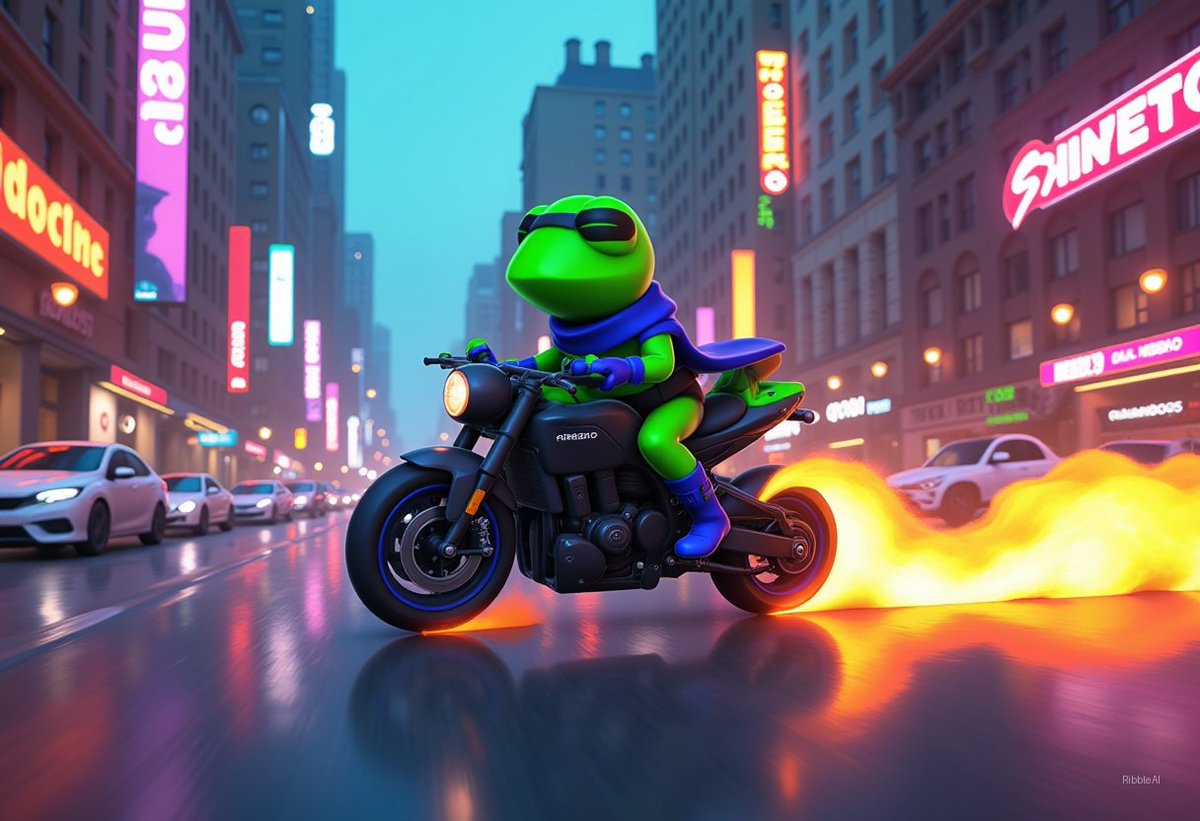 HendriSoex's tweet photo. @RibbleXRP $Ribble is speeding through the crypto streets! Join the wild ride and leap into the future with $Ribble gang 🐸🐸🐂🏍️🚀🌕#Ribble #Crypto #XRPFamily #XRPL #XRP #AI #RIBBLEBOT #TradingBot #memecoin, #DOGE, #SHIB, #PEPE #ToTheMoon #BTC #ETH
#SOLANA #ATH https://t.co/RBmxwVmXkk