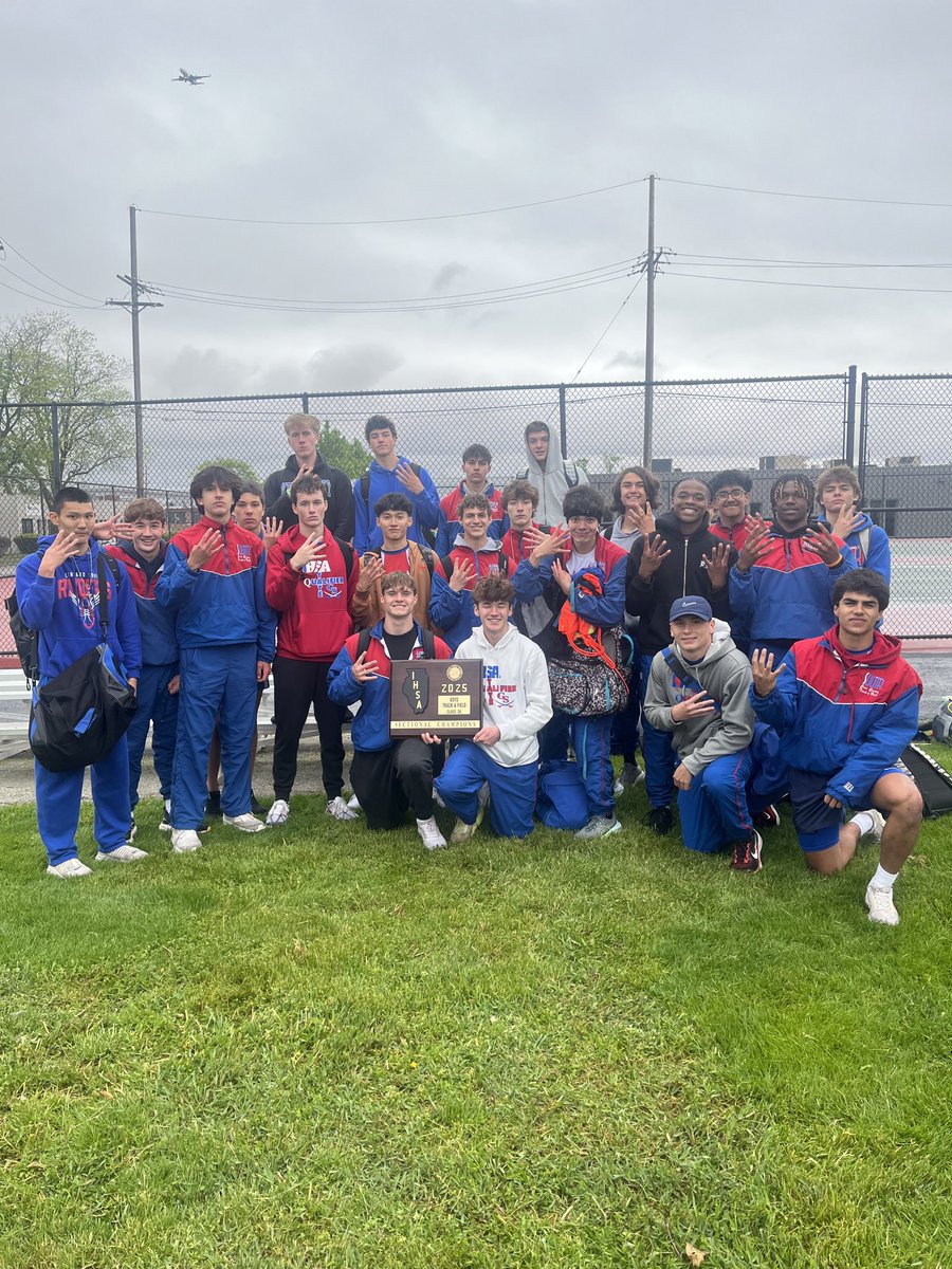 Glenbard South Boys XC/TF (@gbshs_xc_tf) on Twitter photo 🥇SECTIONAL CHAMP🥇
2022 - 2023 - 2024-2025
<a href="/GBSHS_XC_TF/">Glenbard South Boys XC/TF</a> team will be sending 11 events, two relays & 12 individuals to the <a href="/IHSA_IL/">Illinois High School Association #IHSA</a> 2A Boys Track and Field 2A primaries Friday, May 30th 🏔️⛰️🏃♂️⚡️⚡️💥💥
#RaiderTime #StateIsGreat 🥇SECTIONAL CHAMP🥇
2022 - 2023 - 2024-2025
<a href="/GBSHS_XC_TF/">Glenbard South Boys XC/TF</a> team will be sending 11 events, two relays & 12 individuals to the <a href="/IHSA_IL/">Illinois High School Association #IHSA</a> 2A Boys Track and Field 2A primaries Friday, May 30th 🏔️⛰️🏃♂️⚡️⚡️💥💥
#RaiderTime #StateIsGreat